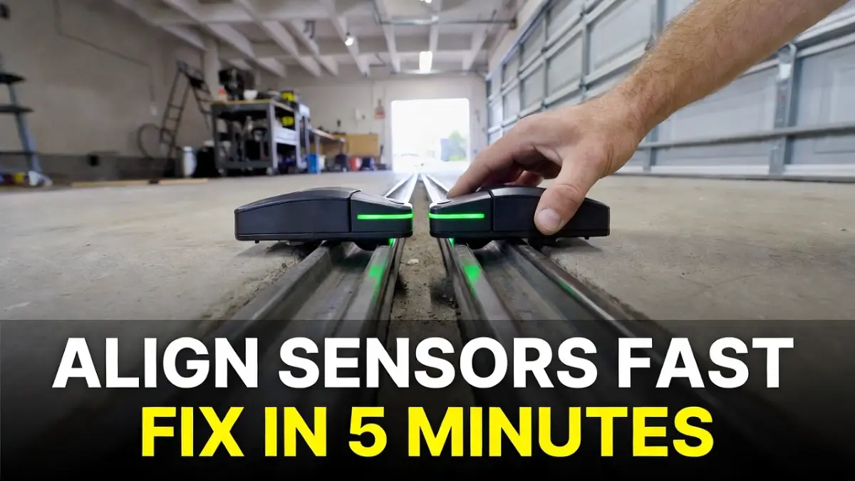 Garage Door Sensor Alignment
