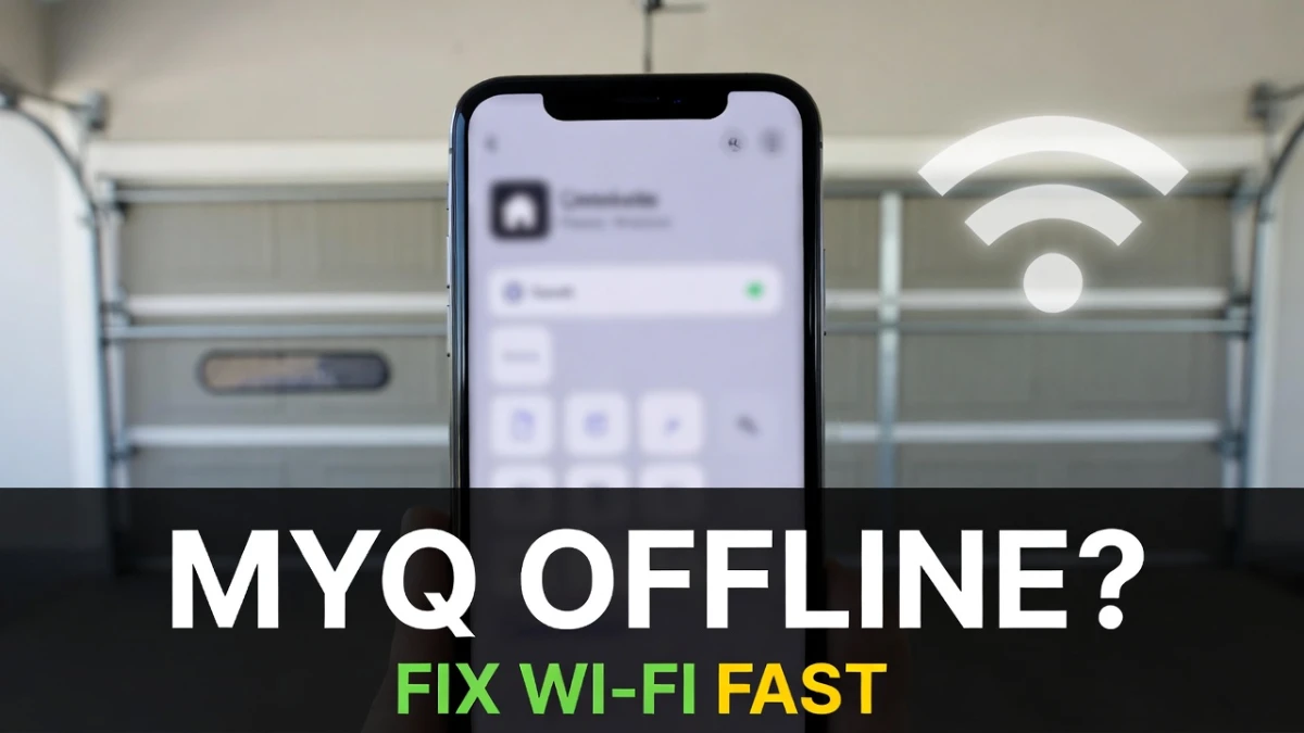 MyQ Garage Door Opener Shows Offline