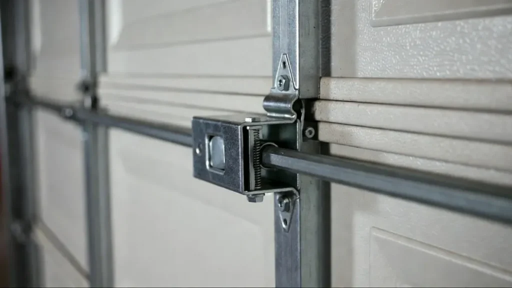 garage door manual lock engaged preventing opening