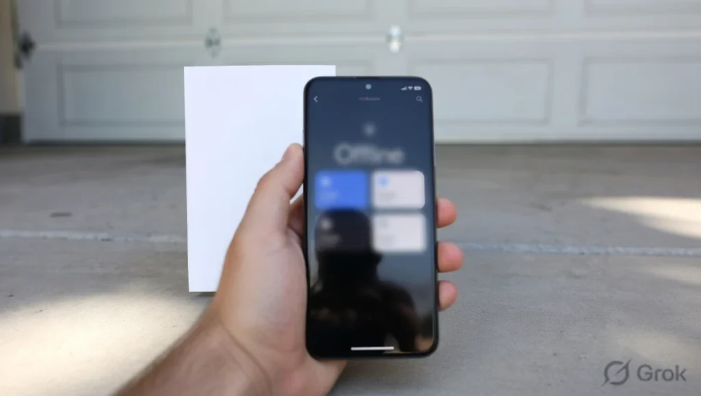 checking myq disconnect pattern near garage