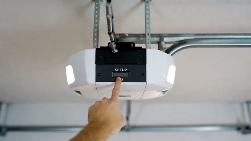 myq opener wifi setup mode button