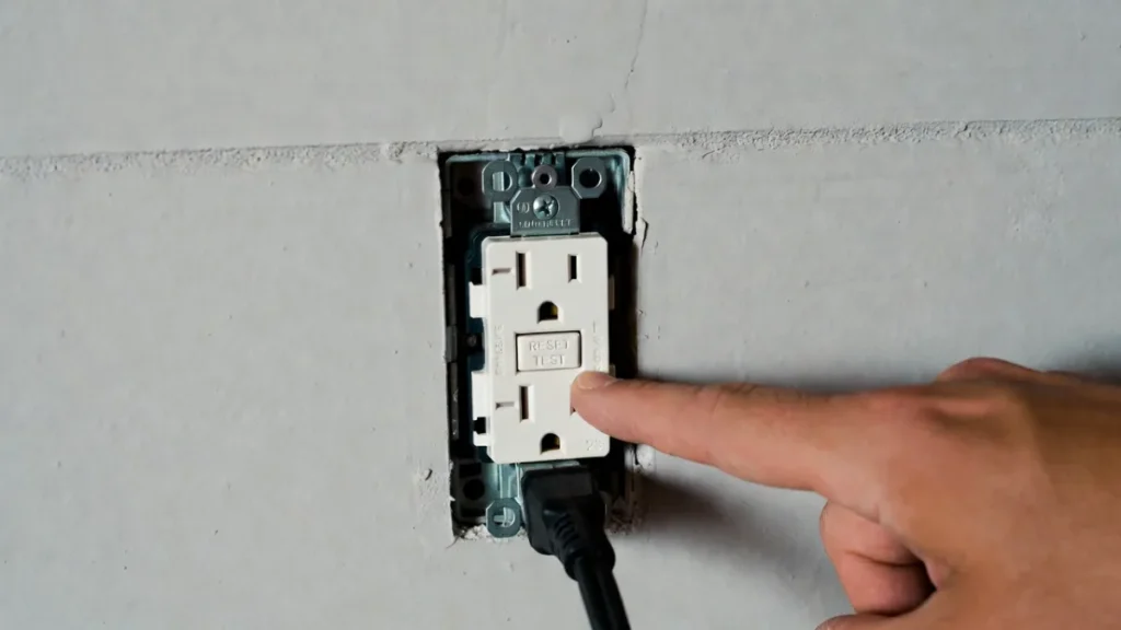 unplug garage door opener to power cycle after outage