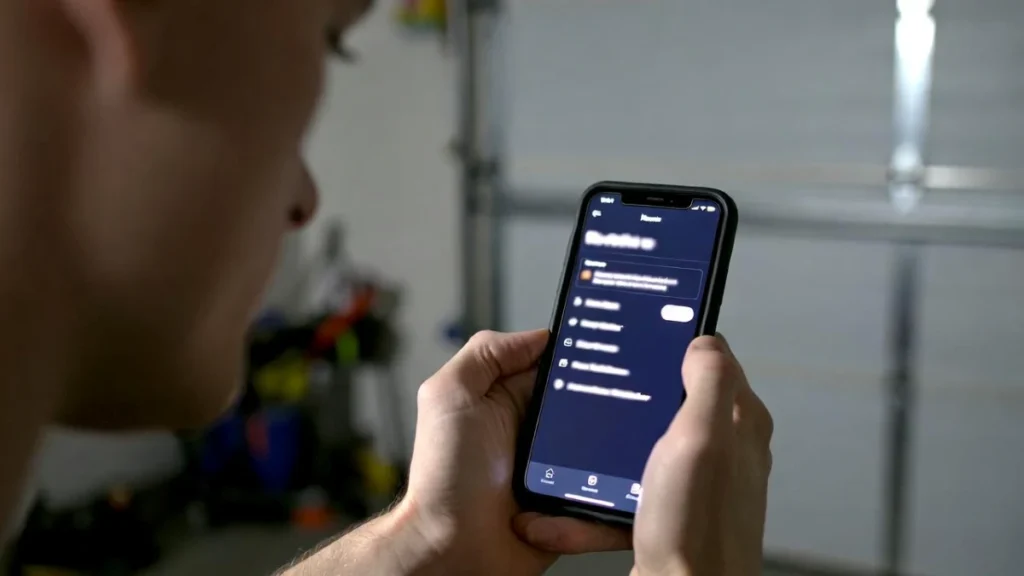 checking garage opener light timer settings