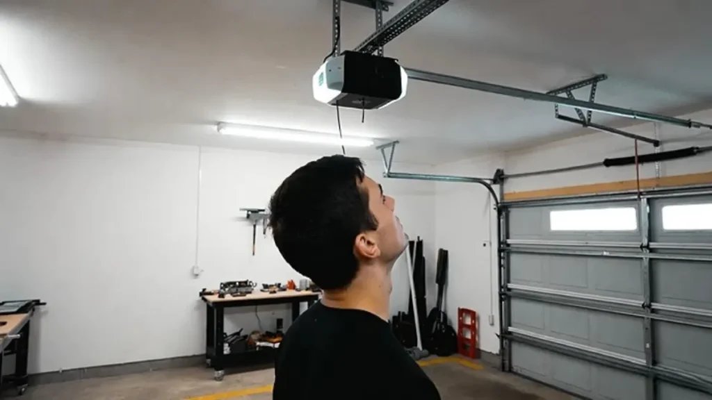 confirming beep source is garage door opener