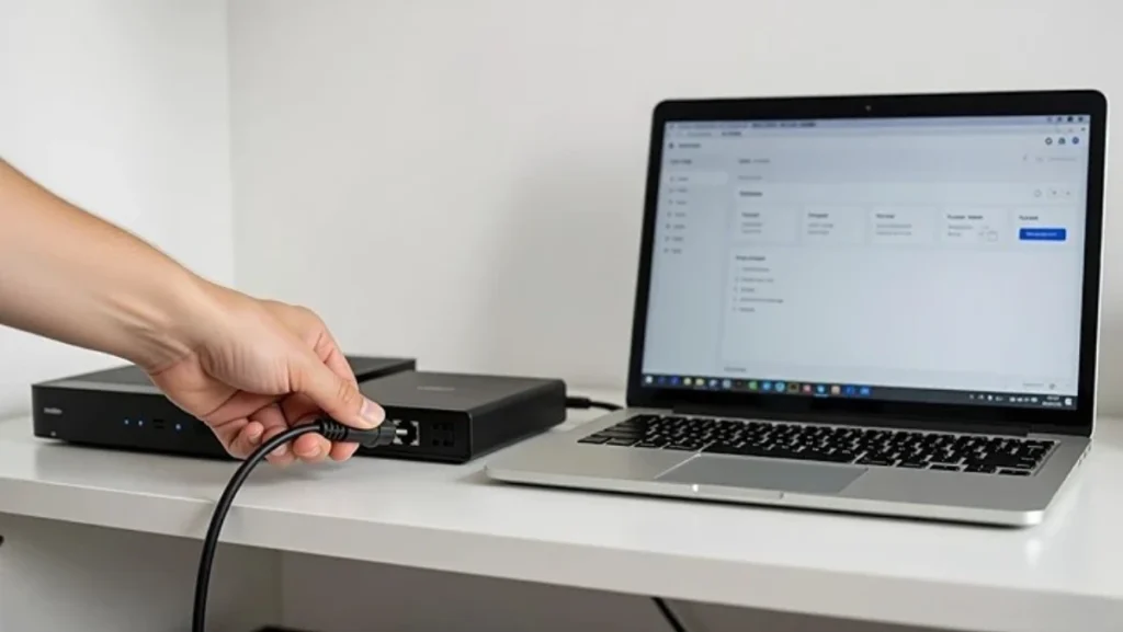 restart router modem to fix myq wifi issue