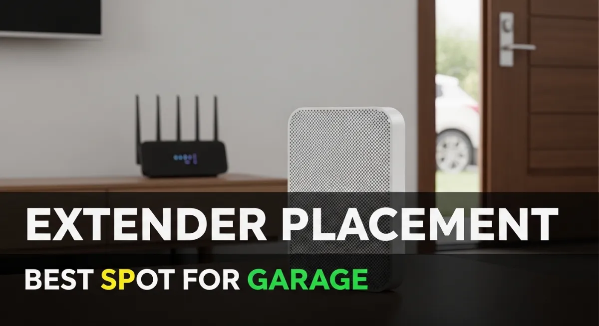 Best Wi‑Fi Extender Placement for a Garage