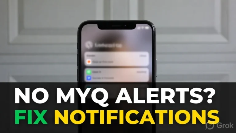 MyQ Not Sending Notifications