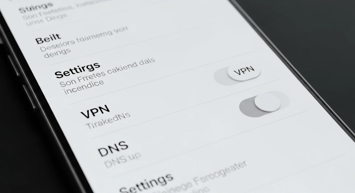 disable VPN and private DNS to fix MyQ setup failed