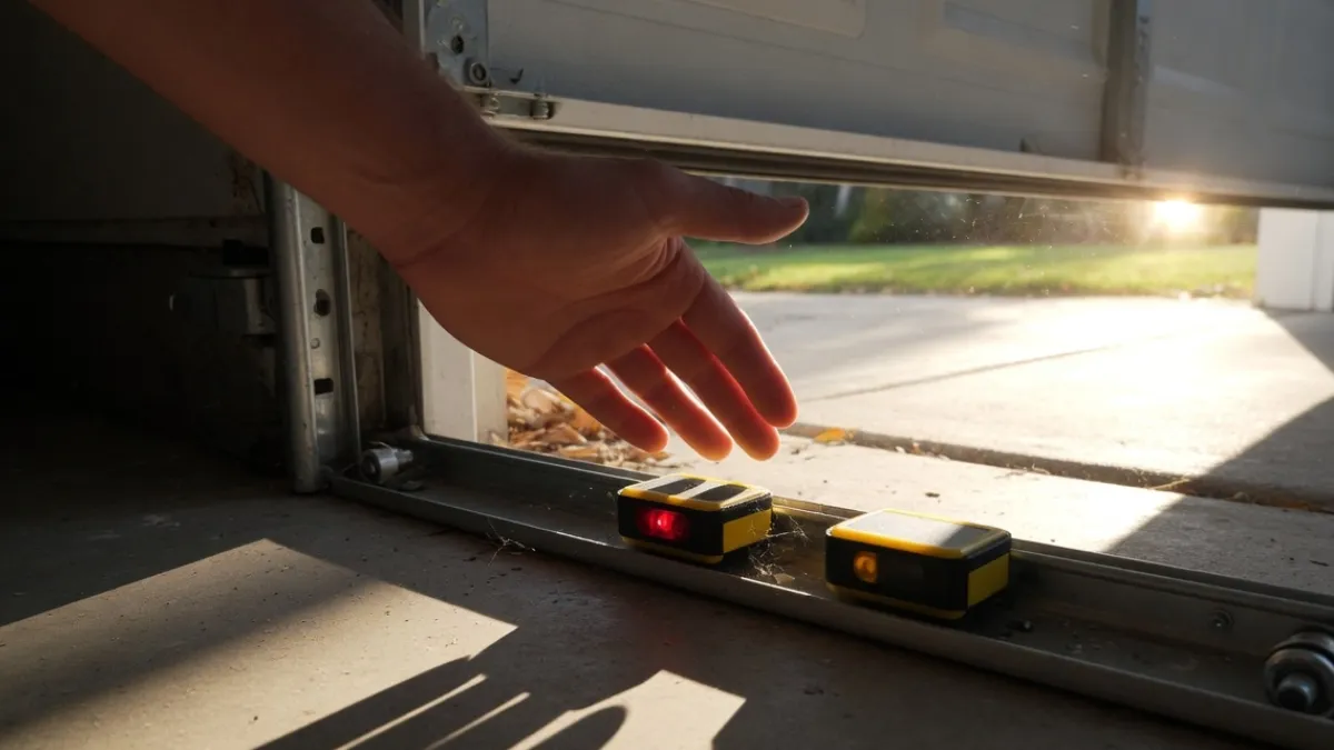 hand shading sensor to test sunlight glare problem