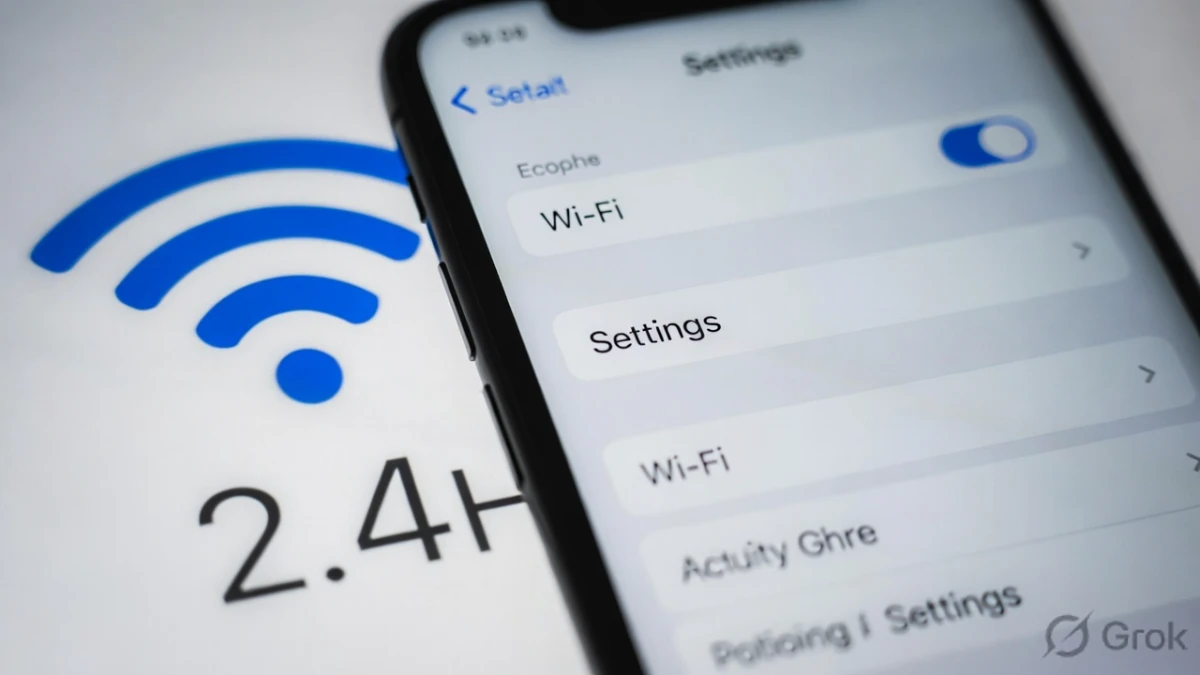 use 2.4GHz WiFi to fix MyQ setup errors