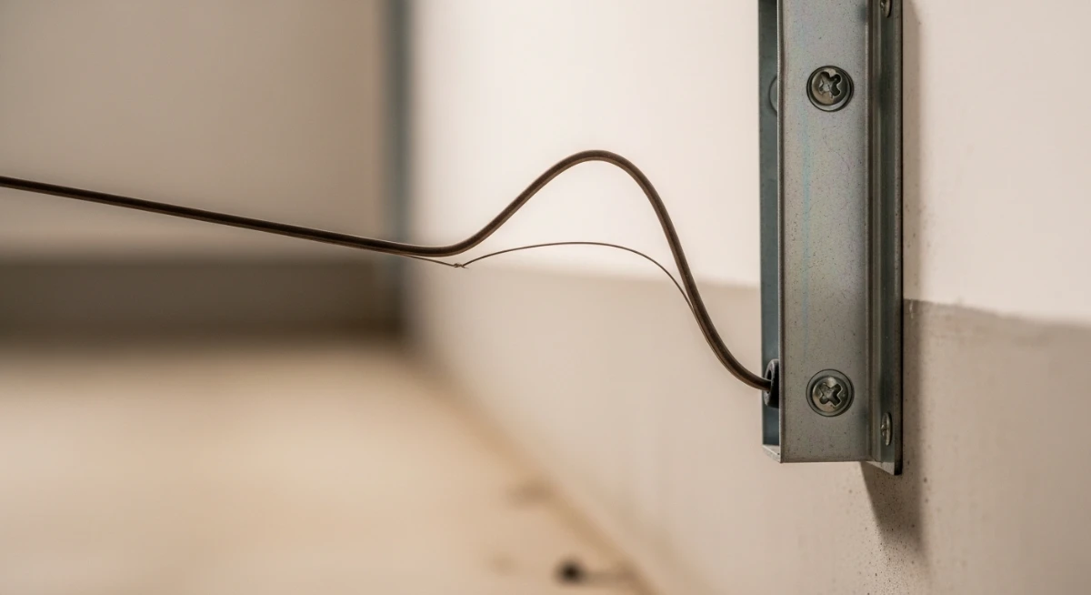  sensor wire pulling on bracket causing misalignment