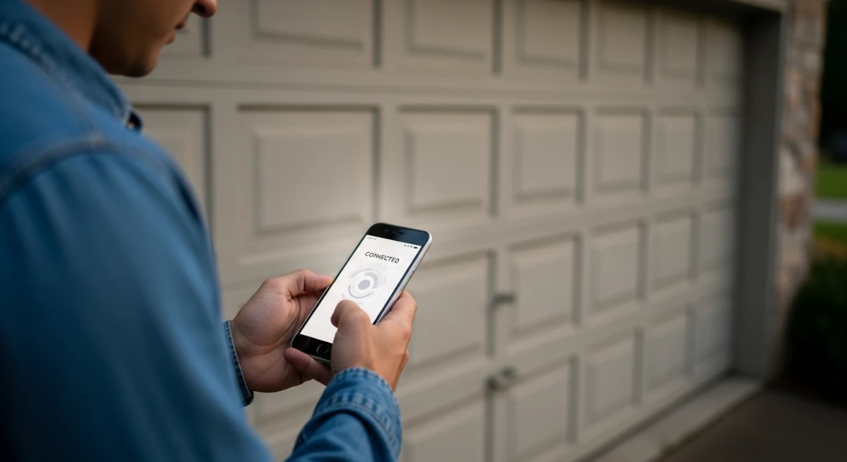 testing MyQ stability after moving WiFi extender