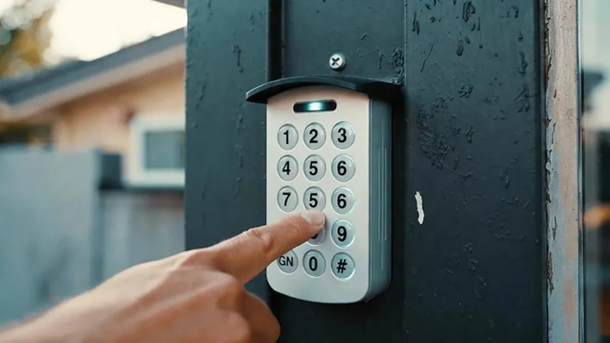 testing keypad buttons registering each digit