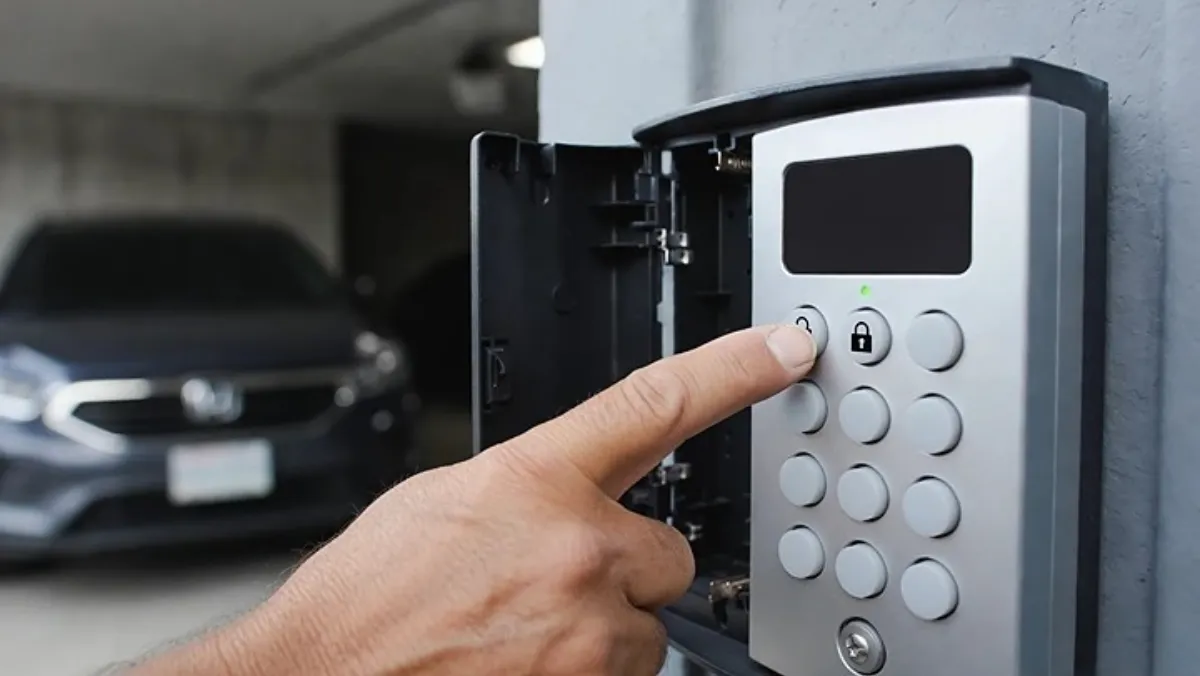  checking lock mode on wall control for blinking keypad issue